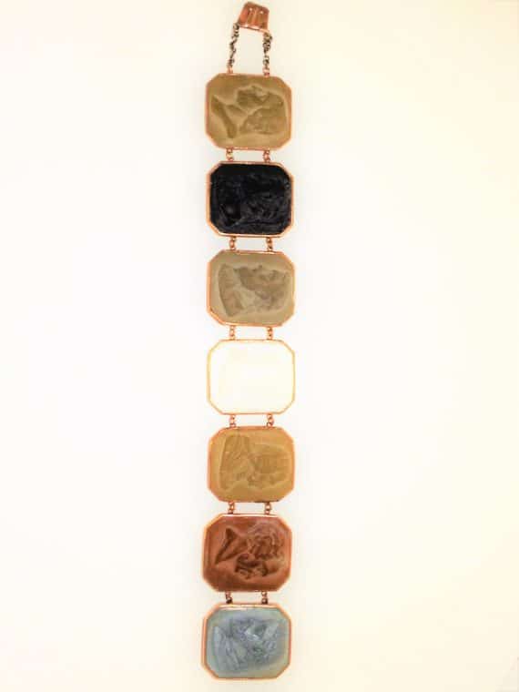 Cameo bracelet