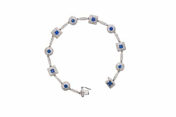 Sapphire bracelet