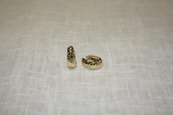 Orecchini diamantati in oro giallo