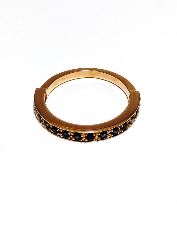 sapphire band ring